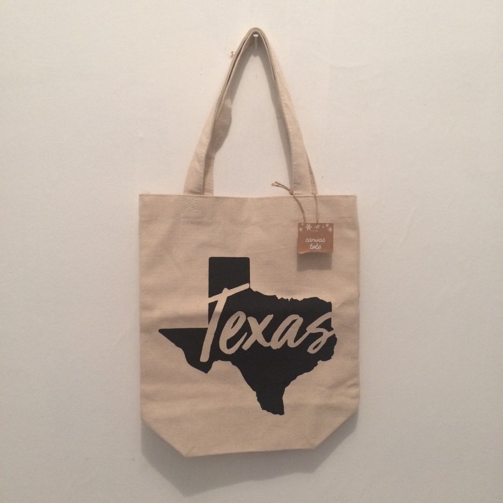 Canvas Texas Tote Bag